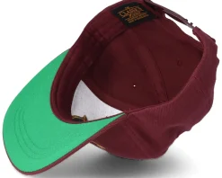Kids Smile Maroon/Gold Kids Snapback - Kiddo Cap