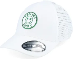 Kids Smile White W White Mesh W Patch Adjustable - Black Clover