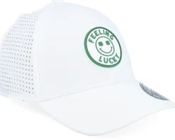 Kids Smile White W White Mesh W Patch Adjustable - Black Clover