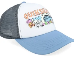 Kids Solar Eye Coronet Blue A-Frame Trucker - Quiksilver