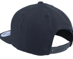 Kids Space Astronaut Saturn Black Snapback - Kiddo Cap