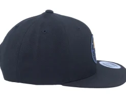Kids Space Astronaut Saturn Black Snapback - Kiddo Cap