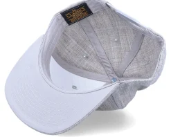 Kids Space Pose Heather Grey Snapback - Kiddo Cap