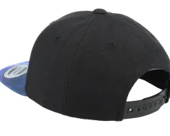 Kids Space Rocket Logo Black/Space Snapback - Kiddo Cap