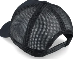 Kids Speedy Teddy Patch Black Trucker - Kiddo Cap