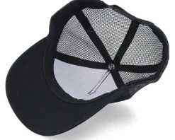 Kids Speedy Teddy Patch Black Trucker - Kiddo Cap