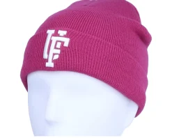 Kids Spinback Youth Beanie Pink Cuff - Upfront