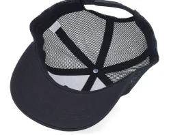 Kids Spinosaurus Skeleton Patch Black Trucker - Kiddo Cap