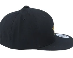 Kids Star Black Snapback - Kiddo Cap