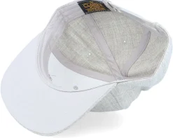 Kids Stegosaurus Heather Grey Snapback - Kiddo Cap