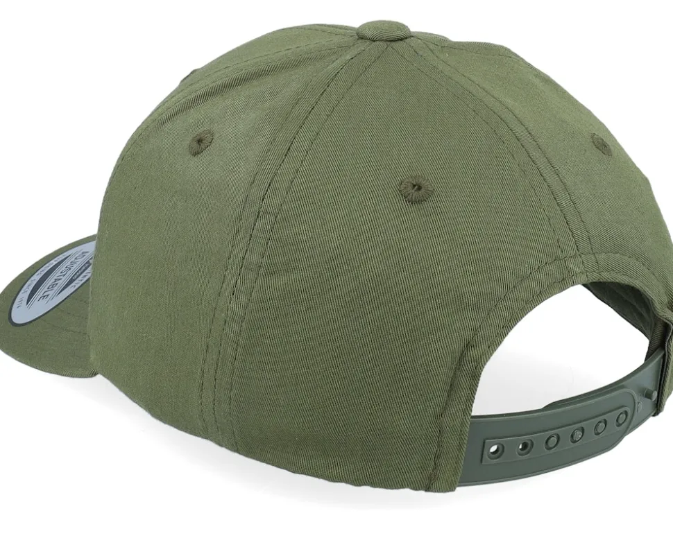 Kids Stegosaurus Patch Olive Adjustable - Kiddo Cap