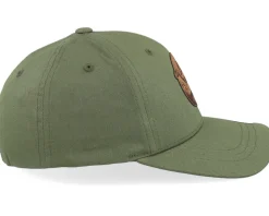 Kids Stegosaurus Patch Olive Adjustable - Kiddo Cap