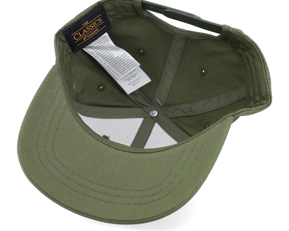 Kids Stegosaurus Patch Olive Adjustable - Kiddo Cap