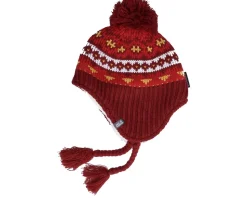 Kids Stormlock Himalaya Indian Red Pom - Jack Wolfskin