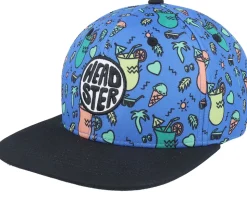 Kids Summer Crush Salty Blue Snapback - Headster