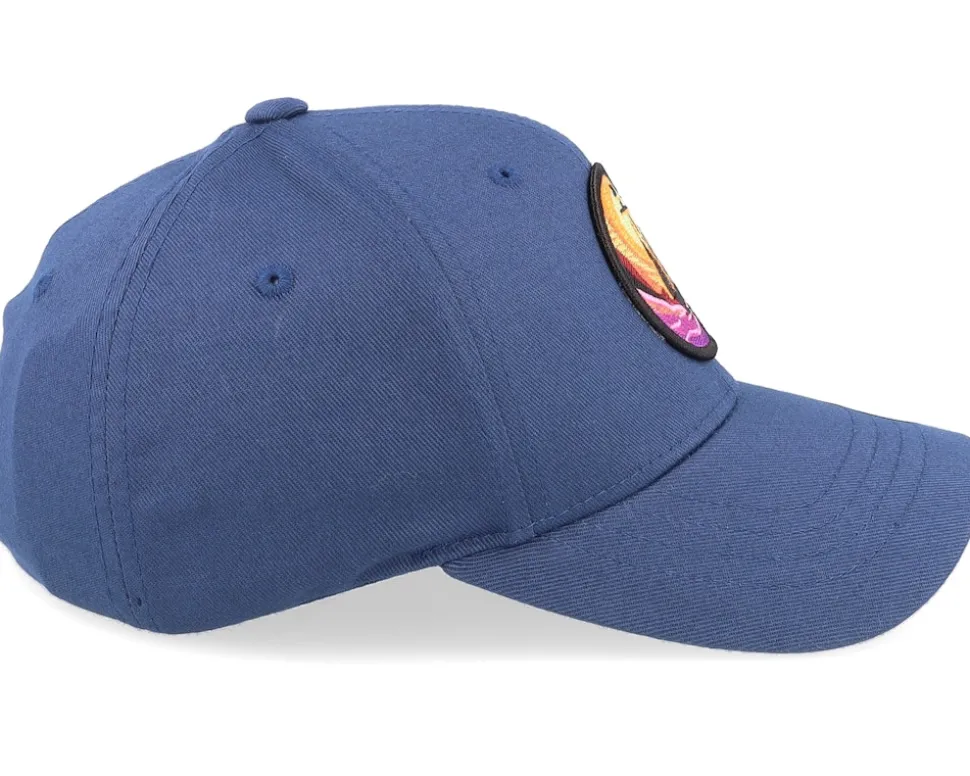 Kids Summer Sail Boat Ship Navy Flexfit - Kiddo Cap