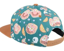 Kids Sunday's Breakfast Blue/Tan Snapback - Headster
