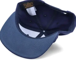 Kids Sunset Football Logo Navy Snapback - Forza