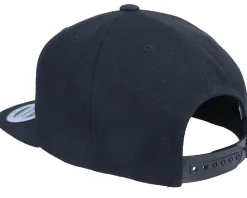 Kids Sunset Football Logo Black Snapback - Forza