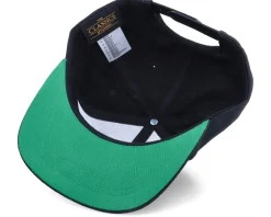 Kids Sunset Football Logo Black Snapback - Forza