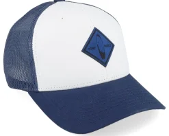 Kids Surf Buddy White/Navy Trucker - Kiddo Cap