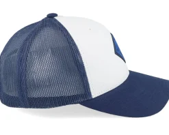 Kids Surf Buddy White/Navy Trucker - Kiddo Cap