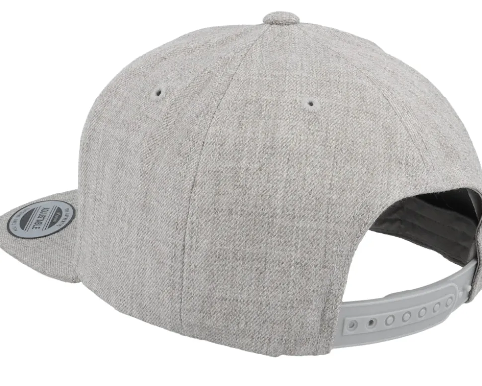 Kids Swag Old English 3d Heather Grey Snapback - Kiddo Cap