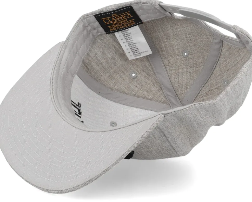 Kids Swag Old English 3d Heather Grey Snapback - Kiddo Cap