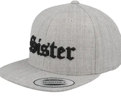 Kids Swag Old English 3d Heather Grey Snapback - Kiddo Cap