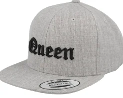 Kids Swag Old English 3d Heather Grey Snapback - Kiddo Cap