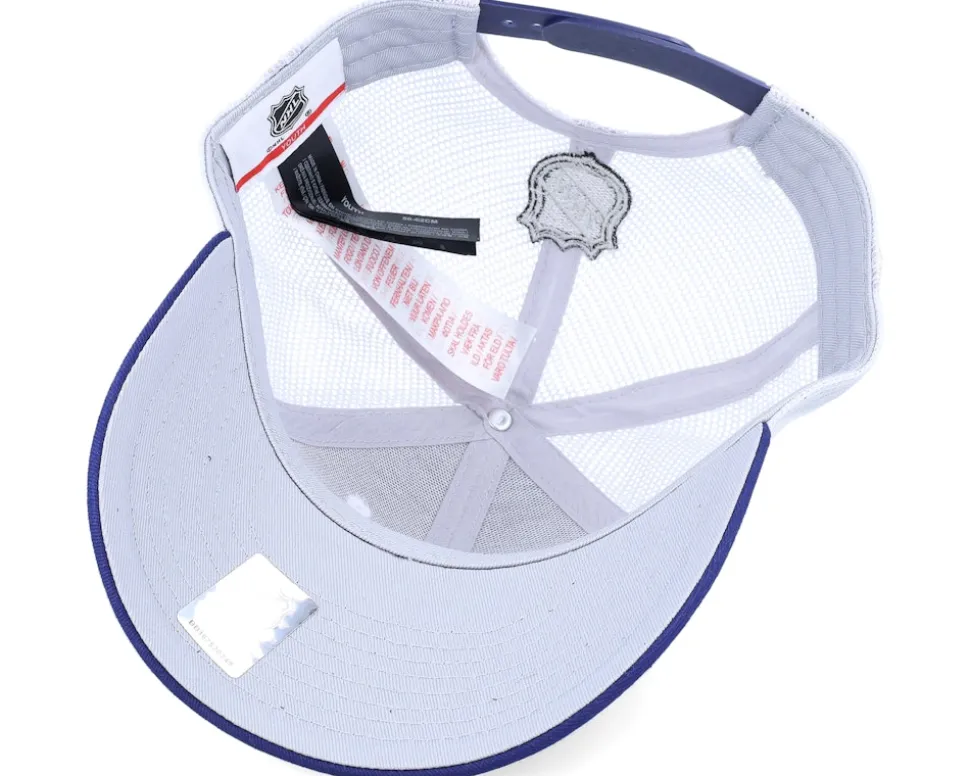Kids Tampa Bay Lightning Lockup Meshback Blue/White Trucker - Outerstuff