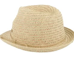 Kids Tautira Hat Wheat Trilby Straw Hat - Barts