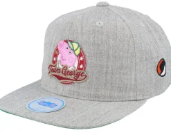 Kids Team George Patch Heather Grey Snapback - Peppa Pig