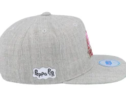 Kids Team George Patch Heather Grey Snapback - Peppa Pig