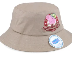 Kids Team George Patch Khaki Bucket - Peppa Pig