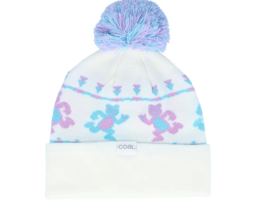 Kids The Toy Bin White Pom - Coal