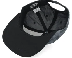 Kids Tie Dye Black Snapback - Headster