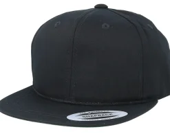 Kids Toddler Black Snapback - Yupoong
