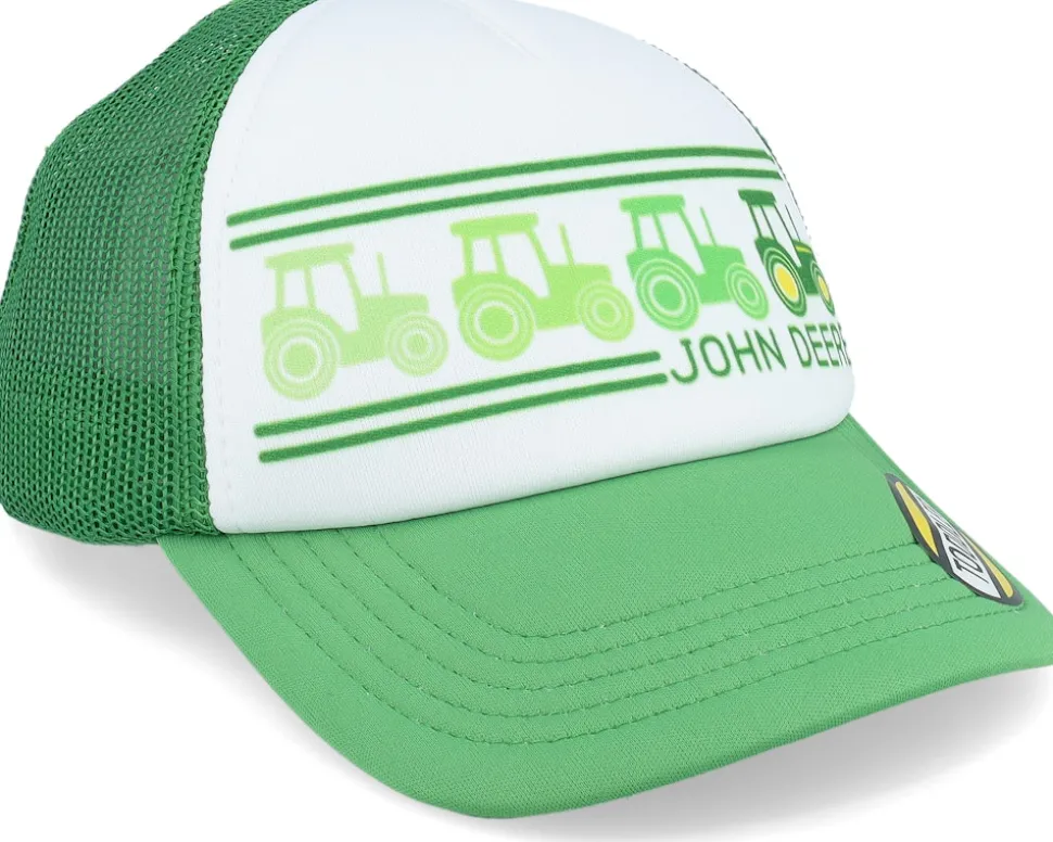 Kids Toddler Tractor Patch Green/White Trucker - John Deere