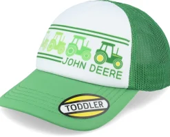 Kids Toddler Tractor Patch Green/White Trucker - John Deere