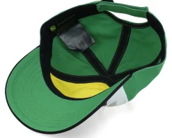 Kids Toddler Twill Green/White/Black Dad Cap - John Deere