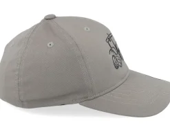 Kids Tractor Outline Wooly Combed Grey Flexfit - Kiddo Cap