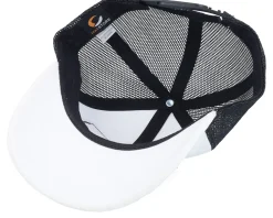 Kids T-rex Dino Patch Velvet White/Black Trucker - Calza Pennello