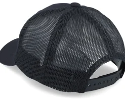 Kids T-rex With Sun Glasses Patch Black Trucker - Kiddo Cap