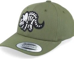 Kids Triceratops Skeleton Patch Stone Dad Cap - Kiddo Cap