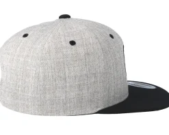 Kids Trouble Maker Grey/Black Snapback - Kiddo Cap