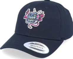 Kids Tv Monster Black Adjustable - Kiddo Cap