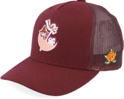 Kids Umbrella Moomin Burgundy Trucker - SQRTN