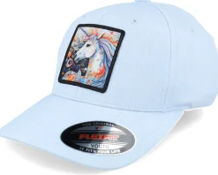 Kids Unicorn Ballad Blue Pastel Flexfit - Unicorns