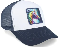 Kids Unicorn Navy/White Trucker - Unicorns